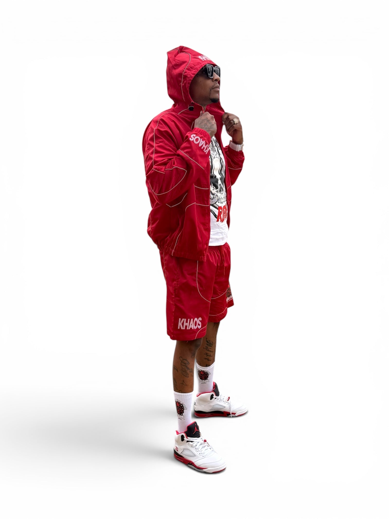 Men’s 3 piece track short set